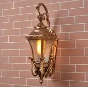 Outdoor Wall Lamp Balcony Wall Light Garden Brown Wall Light Vintage Wall Lights