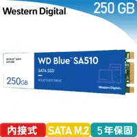 在飛比找良興EcLife購物網優惠-WD 藍標 SA510 250GB M.2 2280 SAT