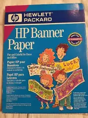 HP Banner Paper for Inkjet Printers - 15 5' banners - 24 lb C1820A NEW B91