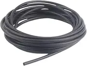 Black Flexible Silicone Hose, 2M Cylinder Vacuum Pipe, OD 2 3 4 5 6 8 9 10 12mm Silicone Tubing Home Brewing(2mm x 4mm)
