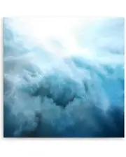 Ready2HangArt Underwater Clouds IV Wrapped Canvas Wall Art by Megan James