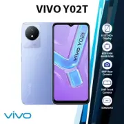 VIVO Y02t Octa Core Android Cell Phone (4GB+64GB, Blue, Unlocked, Dual SIM)
