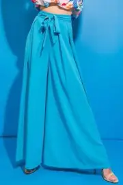 RUMOR GOING AROUND WOVEN PANTS