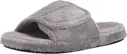 [Acorn] Men's Spa Slide Slippers with Adjustable Strap and Soft Terry Lining