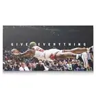 Give Everything Dennis Rodman Motivational Quote Basketball CANVAS Wall Poster