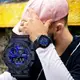 CASIO 卡西歐 G-SHOCK 虛擬藍系列 科技感雙顯錶 (GA-700VB-1A)