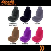 SINGLE PREMIUM ACRYLIC SHEEPSKIN CAR SEAT COVER FOR MITSUBISHI TRITON MQ