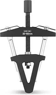 Abizarch Motorbike Head Bearing Puller Solid Carbon Steel Separate Lifting Device Reliable Jaw Bearing Gear Puller Remover Tool Adjustable Bearing Gear Remover Tool for Bearing(black)