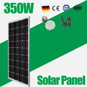 12V 350W Solar Panel Kit Mono 350 Watt Caravan Camping Power Charging Battery AU