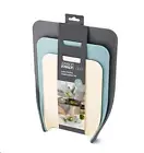 Joseph Joseph, Duo 3pc chopping board set nesting opal