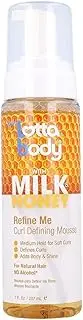 Lotta Body Mousse Curl Define Milk & Honey 7 Ounce Refine Me (Pack of 3)
