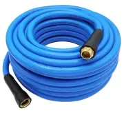 Heavy Duty Hybrid Garden Water Hose 5/8-Inch by 75-Feet 150 PSI Kink Resistan...