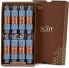 Root Timberline Collenette Candles 5", Williamsburg Blue - Box of 8 (595433)