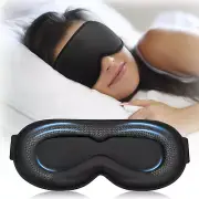 Weighted Eye Mask for Sleeping Blackout Sleep Mask for Men Women Upgraded 3D
