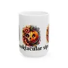 Spooktacular Sips - Fun Halloween Mug Design 11oz,15oz