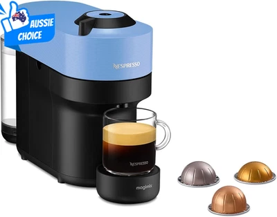 Centrifusion Coffee Machine Single Serve Fit Nespresso Vertuo Pop Pacific Blue