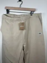 New Patagonia Line Logo Ridge Stripe Uprisal Sweatpants XXL Oar Tan