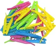 22 x fiXte Jumbo Clothes Pegs Laundry Clothing Washing Line Pins Durable Windproof Plastic Grips