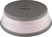 Avanti Collapsible Microwave Food Cover, Grey,Gray