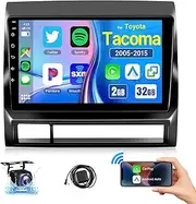 Leadfan Android 12 Car Stereo for Toyota Tacoma 2005-2015 Radio Compatible with Wireless Apple Carplay Android Auto 9'' Touch Screen in-Dash WiFi Bluetooth Navigation GPS Unit Backup Camera (2+32G)