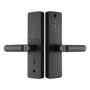 WF-X8 Smart Lock Fingerprint Password Card Key Unlock Tuya WiFi 9 Languages Keyless Entry Digital Door Lock