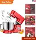 Stand Mixer, 7.5 QT Electric Mixer, 6+P Speed 660W Household Tilt-Head Kitche...