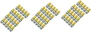 3sets W5w Car Lamps 5-smd 5050 T10 Bulbs 60lm 12v Easy Install Bright 20pcs*3