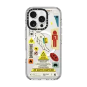 iPhone 16 Pro Clear Case MagSafe Compatible Timezone