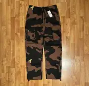 NEW MEN'S S M BBC BILLIONAIRE BOYS CLUB ICE CREAM SPLIT PANT IN BRUNETTE CAMO