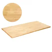 VEVOR Wood Table Top, 75 x 60 x 3.8 cm, 150 kg Load Capacity, Universal Solid One-Piece Maple Wood Desktop for Height Adjustable Electric Standing Des