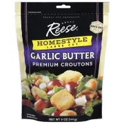 Reese Crouton Homestyle Garlic Butter 5 oz (Pack of 12)