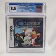 Castlevania: Dawn of Sorrow Nintendo DS CGC 8.5 A NEW Sealed Graded Game