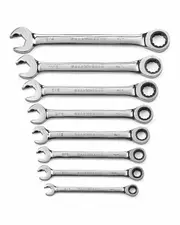 Gearwrench 85599 - Combination Ratcheting Wrench Set 8 Piece AF