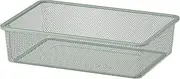 [IKEA] TROFAST mesh storage box, 42x30x10 cm, light green-grey