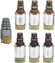 7PCS 6R80 Transmission Valve Body Solenoid Kit Compatible for Ford Explorer Ranger Mustang Territory Transit Everest F-150 2011-2017