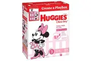 Huggies Ultra Dry Nappies Size 3 Crawler Girls 6-11kg 184's