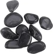 Yardwe 10pcs Assorted Hand-Painted Rocks for Boys and Girls' Art Projects Paint Decorate