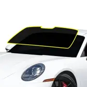 Precut Front Windshield Nano Ceramic Window Tint Film Kit Fits Porsche 911 2020+ (for: Porsche)