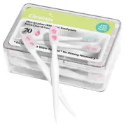 ® Mini Brushes-Disposable Toothbrushes with Double Cleaning Beads Toothpaste ...