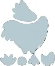 Chicken Templates,Chicken Quilt Templates | Reusable Hand Sewing Crafts Accessories Stencil for Sew Simple Shapes