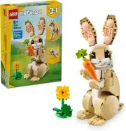 Creator 3in1 Cute Bunny Toy for 8+ Year Old Girls Boys Construction Kit