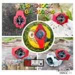 【驚嚇客】G-SHOCK GA-100B 紅 雙顯