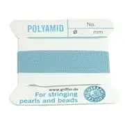 Turquoise Griffin Nylon Bead Stringing Cord #8