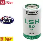 Saft LSH20 High Rate D size Lithium Battery Cylindrical Cell - Spiral Wound Type
