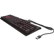 HP Omen Encoder Customizable Mechanical Gaming Keyboard with Cherry MX Red Ke...
