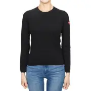 Comme Des Garcons Invader Double Patch Women's Long Sleeve T-Shirt 132353011