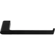 ACA Bathroom Square Matt Black Towel Holder Towel Hook Robe Wall Mounted