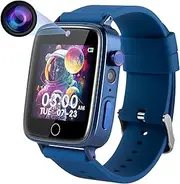 ZUODUN Kids Smart Watch With 26 Games, Touch Screen Camera for Ages 4-12, Pedometer, Flashlight, Alarm Clock - Boys Birthday Gift
