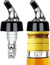 Wine Pourer Spout | 2x Wine Bottle Pourer 30ml - Dispenser Quantitative Cocktail Supplies for Bartending Drinking Outdoor Vacation Entertaining Dining Restaurant Bar Camping Picnic Cellar Commercial