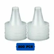 200X For Braun Thermoscan Ear Thermometer Replacement Filters Probe Cover Caps
